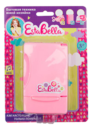 фото Холодильник игрушечный estabella розовый