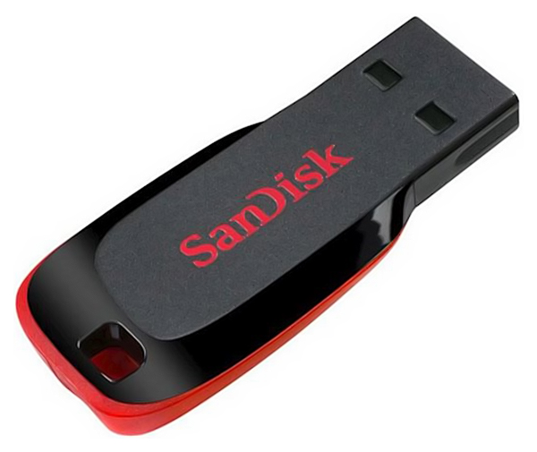 

Флешка SanDisk Cruzer Blade 64ГБ Black (SDCZ50-064G-B35), Cruzer Blade