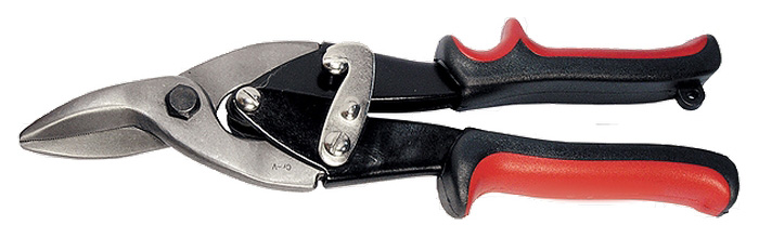Ручные ножницы по металлу MATRIX 78334 просекатель matrix для металлического профиля под гипсокартон работа одной рукой