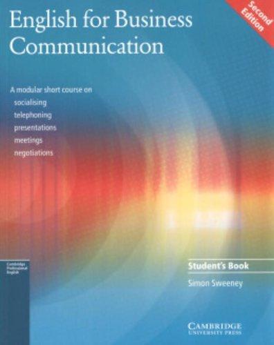 

Eng for Business Communication 2Ed SB