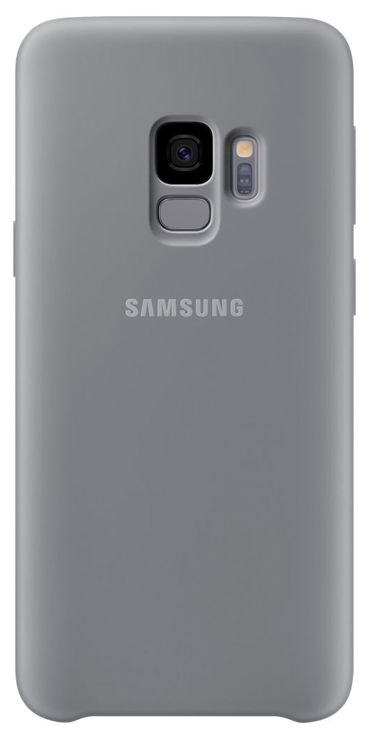 фото Накладка samsung silicone cover gray для galaxy s9