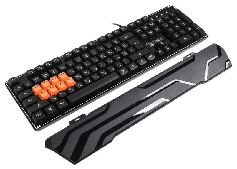 фото Игровая клавиатура a4tech bloody b3370r black