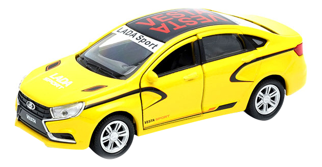 

Модель машины Welly 1:34-39 LADA Vesta Спорт 43727RY, Желтый, LADA Vesta 'Спорт'