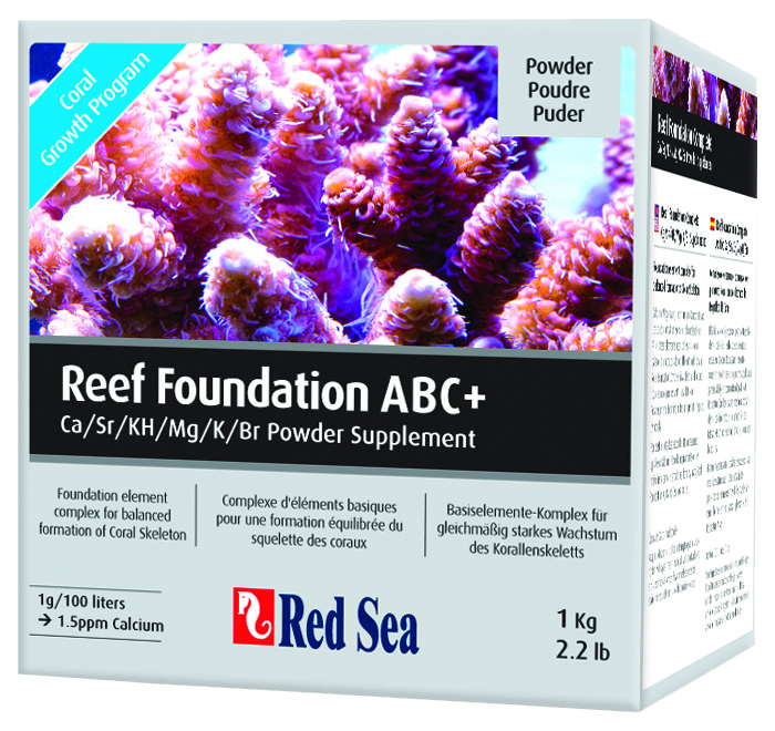 фото Набор добавок для роста кораллов red sea reef foundation abc 3х250мл