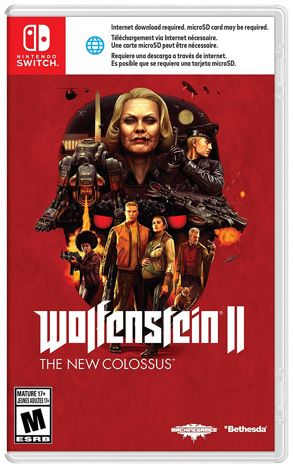 Игра Wolfenstein II - The New Colossus для Nintendo Switch