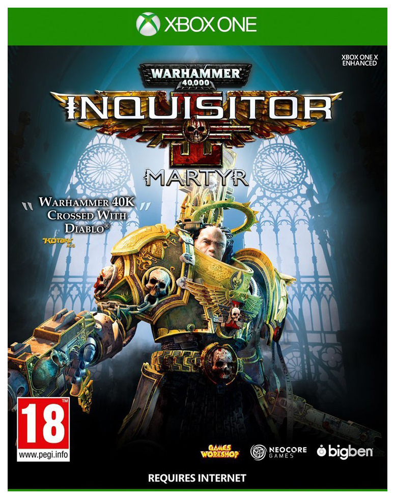 фото Игра warhammer 40 000: inquisitor - martyr. standard edition для xbox one bigben interactive