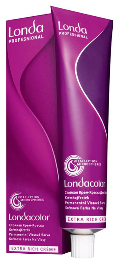 Краска для волос Londa LondaColor 5-71 светлый шатен коричнево-пепельный, 60 мл londa color стойкая крем краска 81644425 4 0 шатен 60 мл base collection