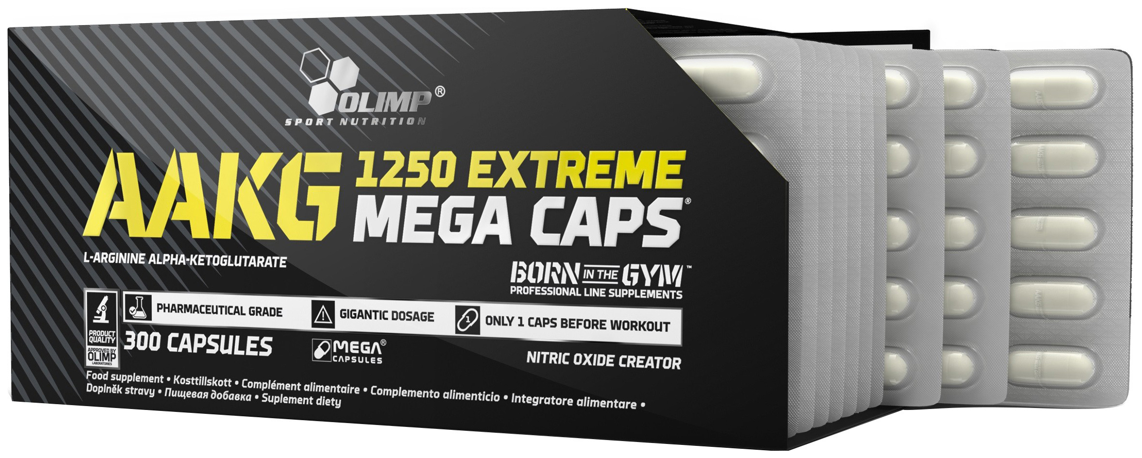 AAKG Extreme Mega Caps Olimp, 300 капсул