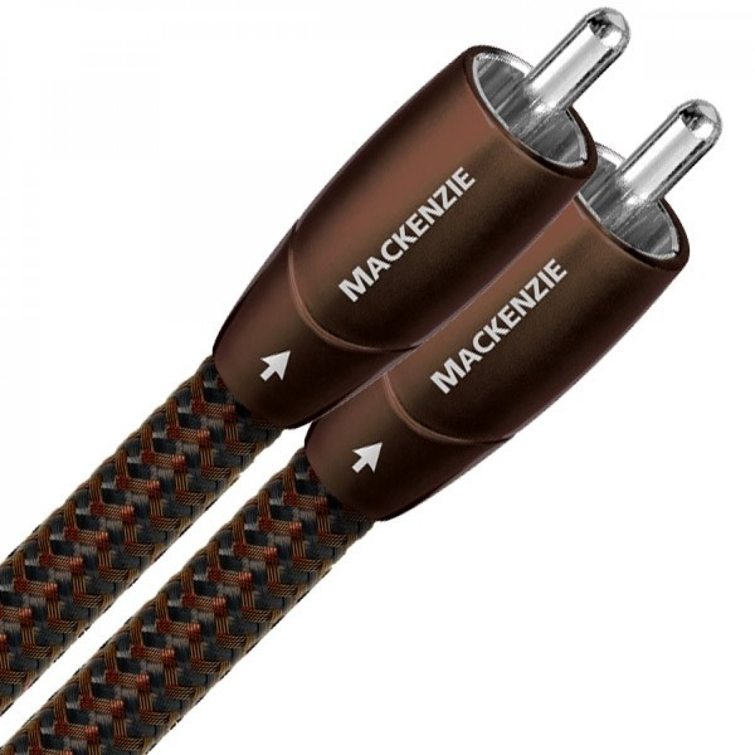 фото Кабель audioquest mackenzie 2rca - 2rca, 0,5м brown