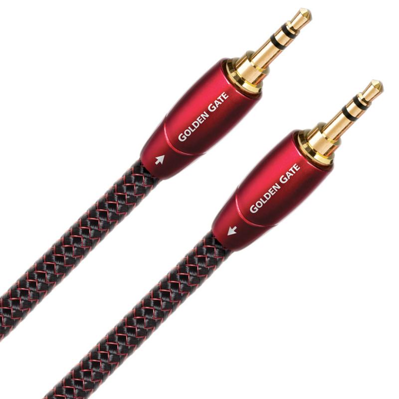 

Кабель межблочный аудио AudioQuest Golden Gate 5m (3,5mm-3,5mm), Golden Gate