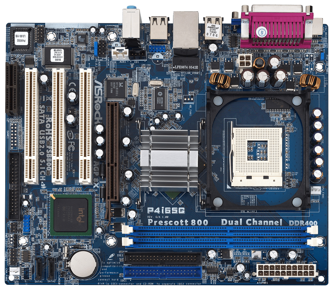 

Материнская плата ASRock P4I65G, P4I65G