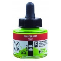 

Акриловые чернила Royal Talens Amsterdam №617 желто-зеленый 30 мл