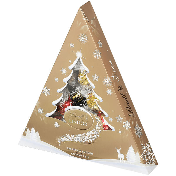 

Конфеты Lindt Линдор ассорти елка 125 г 12 штук