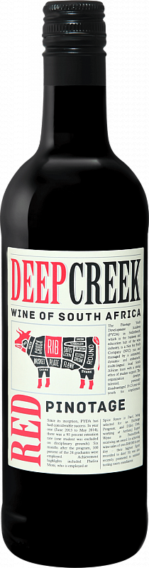 

Вино Deep Creek Pinotage Western Cape WO Origin Wine