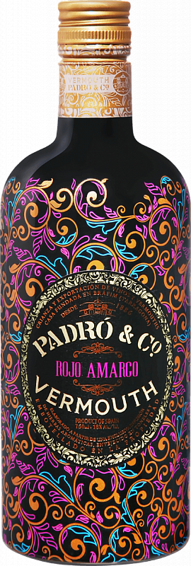 

Вермут Vermouth Padró&Co, Rojo Amargo (gift box), сладкий, 18 %, 750 мл