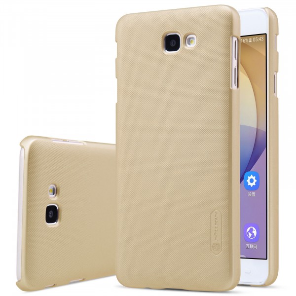 фото Чехол nillkin matte для samsung g610f galaxy j7 prime 2016 gold