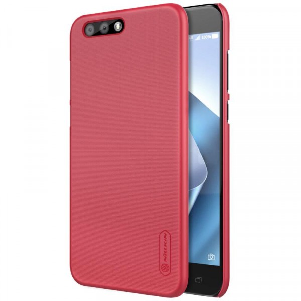 фото Чехол nillkin matte для asus zenfone 4 ze554kl red