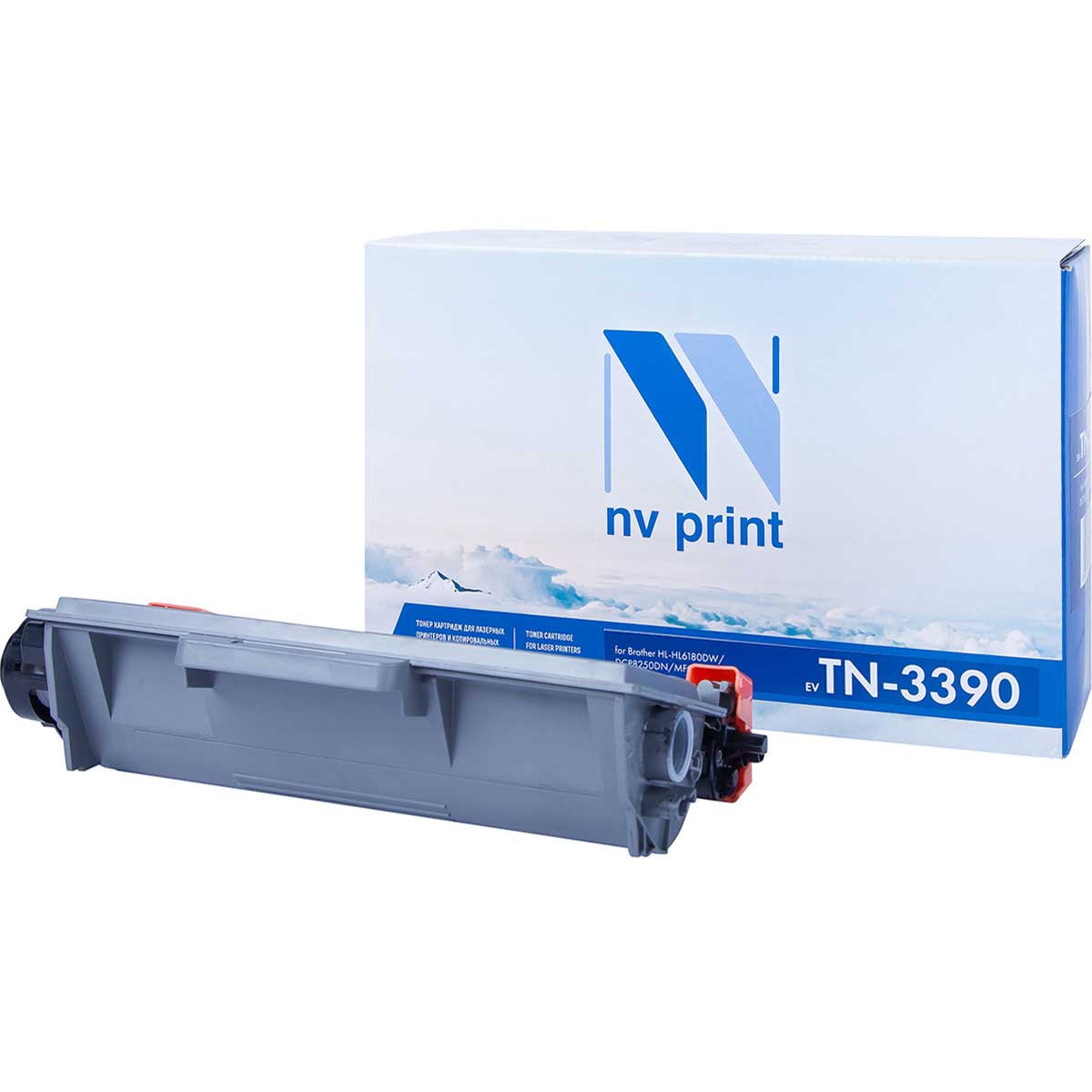 

Картридж для лазерного принтера NV Print TN3390T, Black, Черный, NV-TN3390T