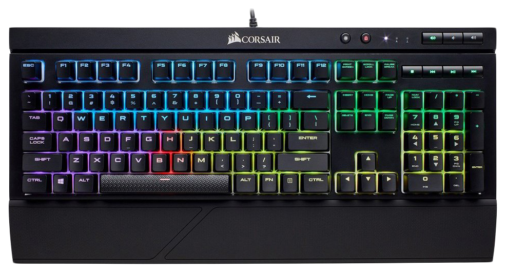 

Игровая клавиатура Corsair Gaming K68 RGB Black (CH-9102010-RU), Gaming K68 RGB