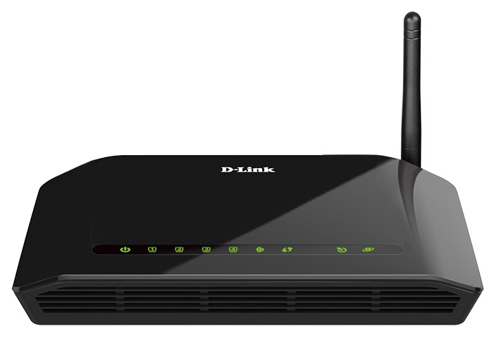 фото Wi-fi роутер d-link dsl-2640u/rb/u2b black