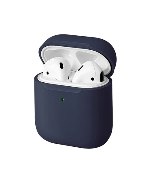 

Uniq LINO Liquid Silicone Blue для зарядного кейса AirPods, LINO Liquid Silicone Blue для зарядного кейса AirPods