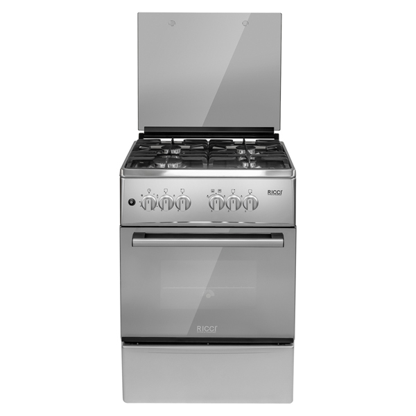 

Газовая плита RICCI RGC 5708 IX Silver, RGC 5708 IX