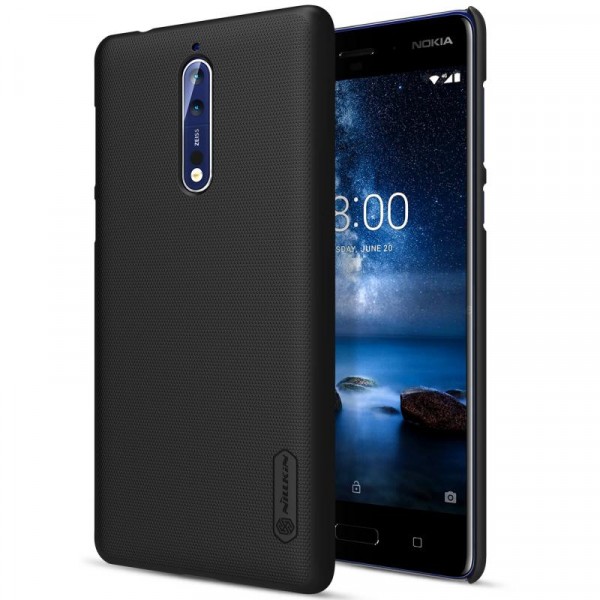 фото Чехол nillkin matte для nokia 8 dual sim black