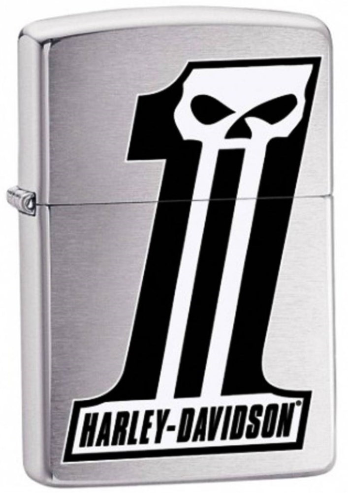 

Бензиновая зажигалка Zippo Harley Davidson 28228 Street Chrome, Серебристый, Harley Davidson 28228