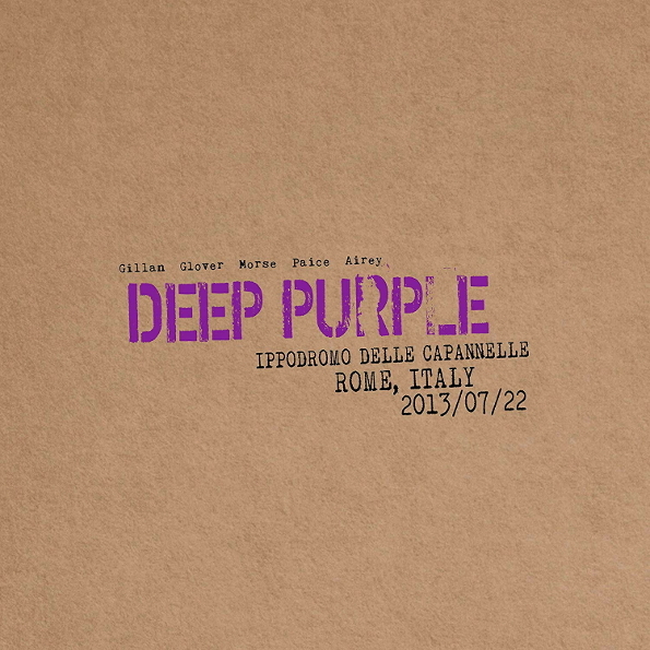 Deep Purple Live In Rome 2013 (Limited Edition)(2CD)