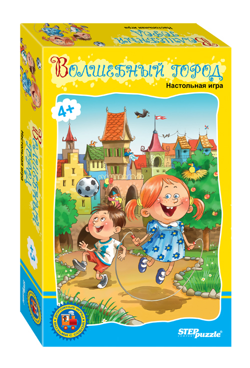 

Дорожная игра Step Puzzle Волшебный город