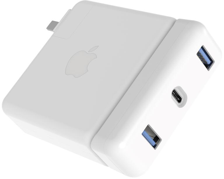 фото Usb-концентратор hyperdrive hdh06 usb-c white