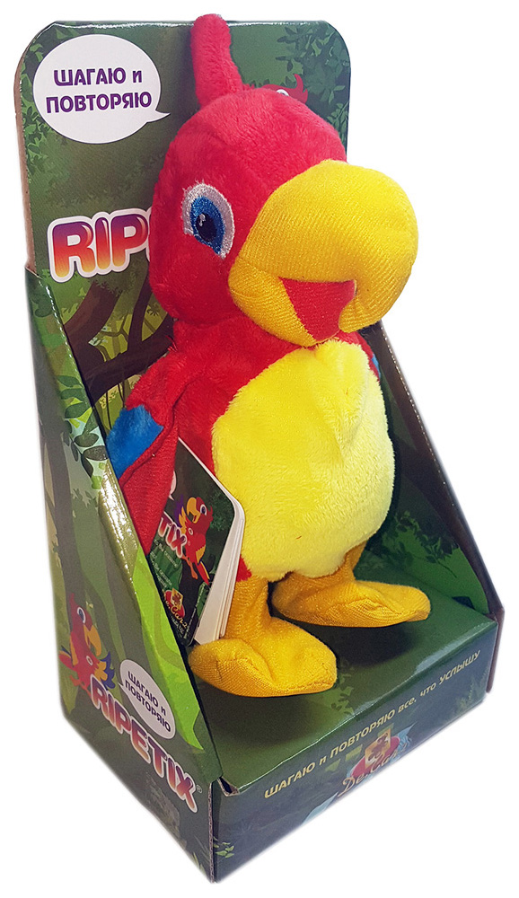 Интерактивная игрушка RIPETIX Попугай 26138-1