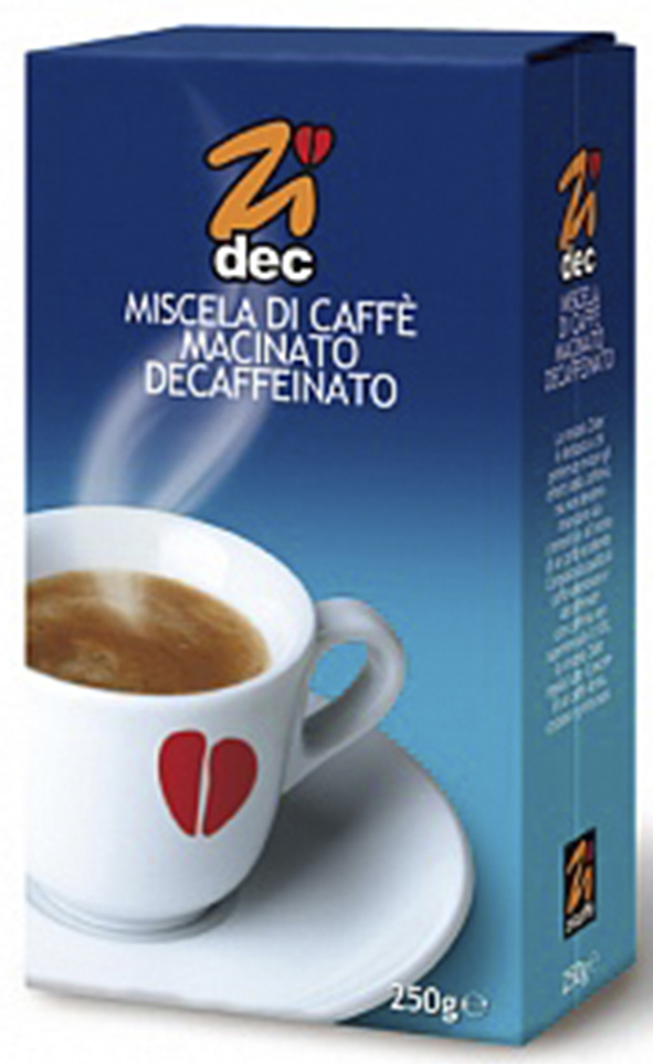 

Кофе молотый Zicaffe zidec 250 г