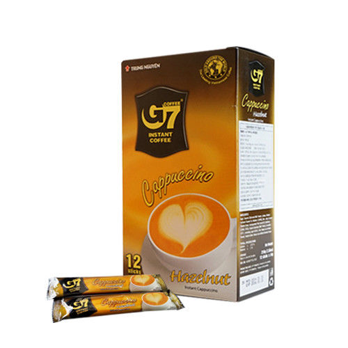Кофе растворимый Чунг Нгуен G7 cappuccino hazelnut в саше 12*18 г