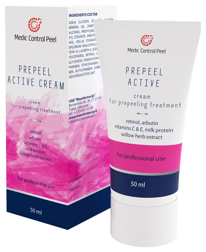 Крем для лица Medic Control Peel Prepeel Active 50 мл крем для лица janssen optimal tinted complexion cream medium spf10 50 мл