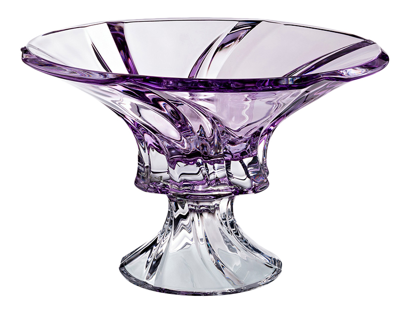 

Фруктовница Aurum Crystal 614-549 200 мм, Прозрачный;фиолетовый