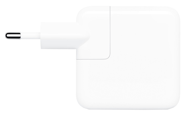 фото Сетевое зарядное устройство apple power adapter, 1xusb type-c, 3 a, (mr2a2zm/a) white