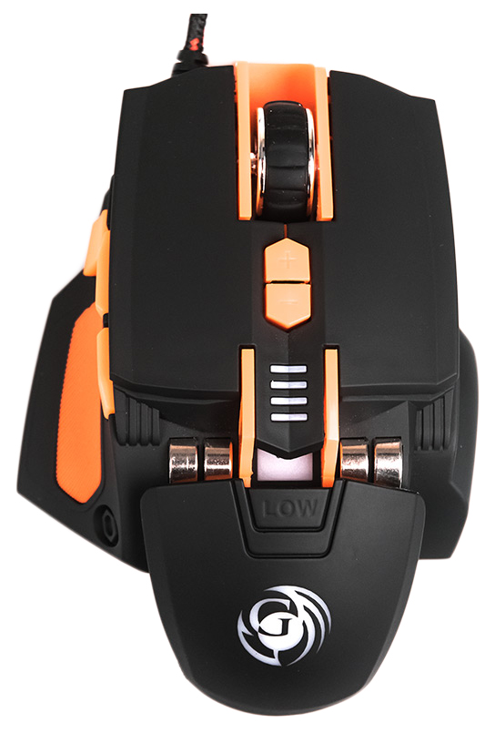 фото Игровая мышь dialog gan-kata mgk-41u orange/black