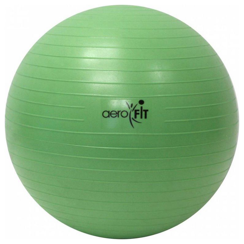 фото Мяч гимнастический aerofit ft-abgb, зеленый, 55 см