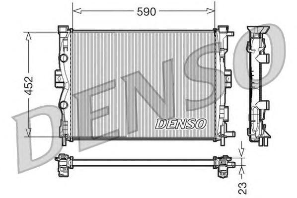 

Радиатор Denso DRM23055