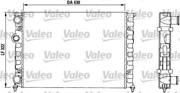 фото Радиатор valeo 730503