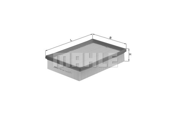 фото Фильтр воздушный knecht lx 997 mahle/knecht