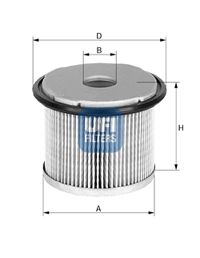 фото Фильтр топливный ufi 26.690.00