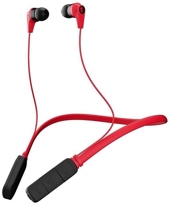 фото Беспроводные наушники skullcandy ink'd bt red/black