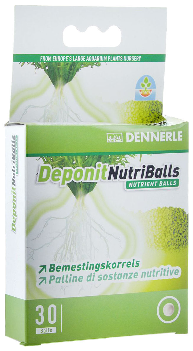 фото Удобрение для аквариумных растений dennerle deponit nutriballs 30 шт.