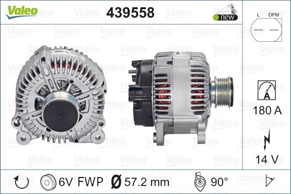 

Генератор Valeo 439558