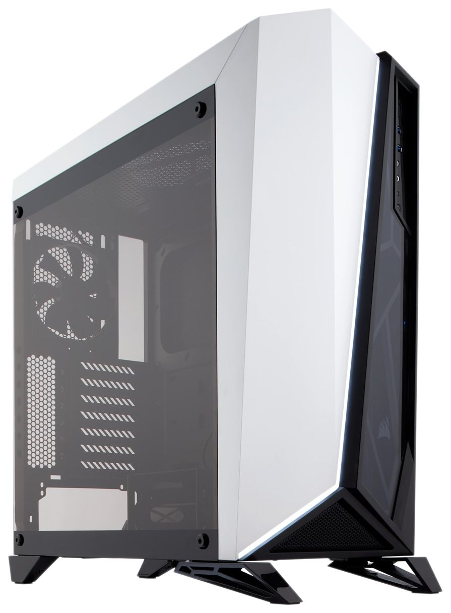 

Компьютерный корпус Corsair Carbide SPEC-OMEGA без БП (CC-9011119-WW) white/black, Carbide SPEC-OMEGA