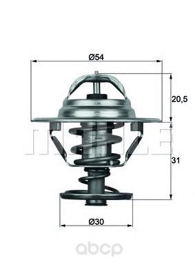 фото Термостат mahle tx1088d mahle/knecht