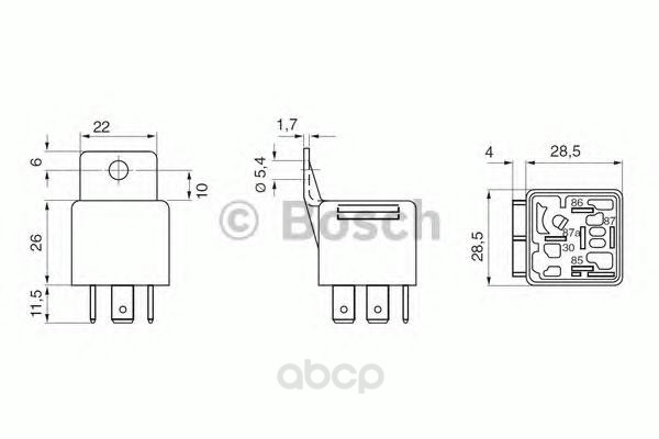 

Датчик автомобильный BOSCH 0332209152