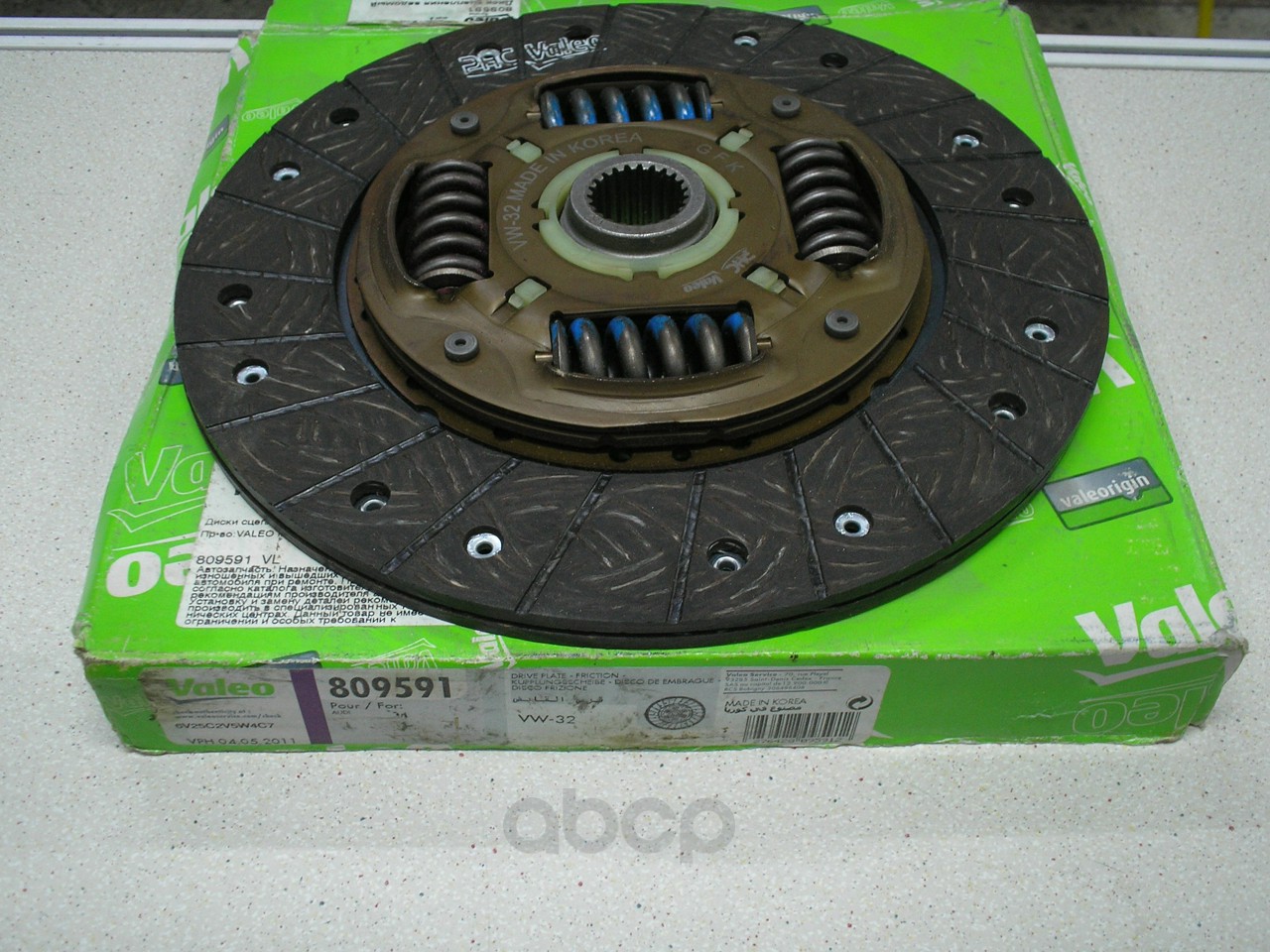 

Комплект сцепления Valeo 809591